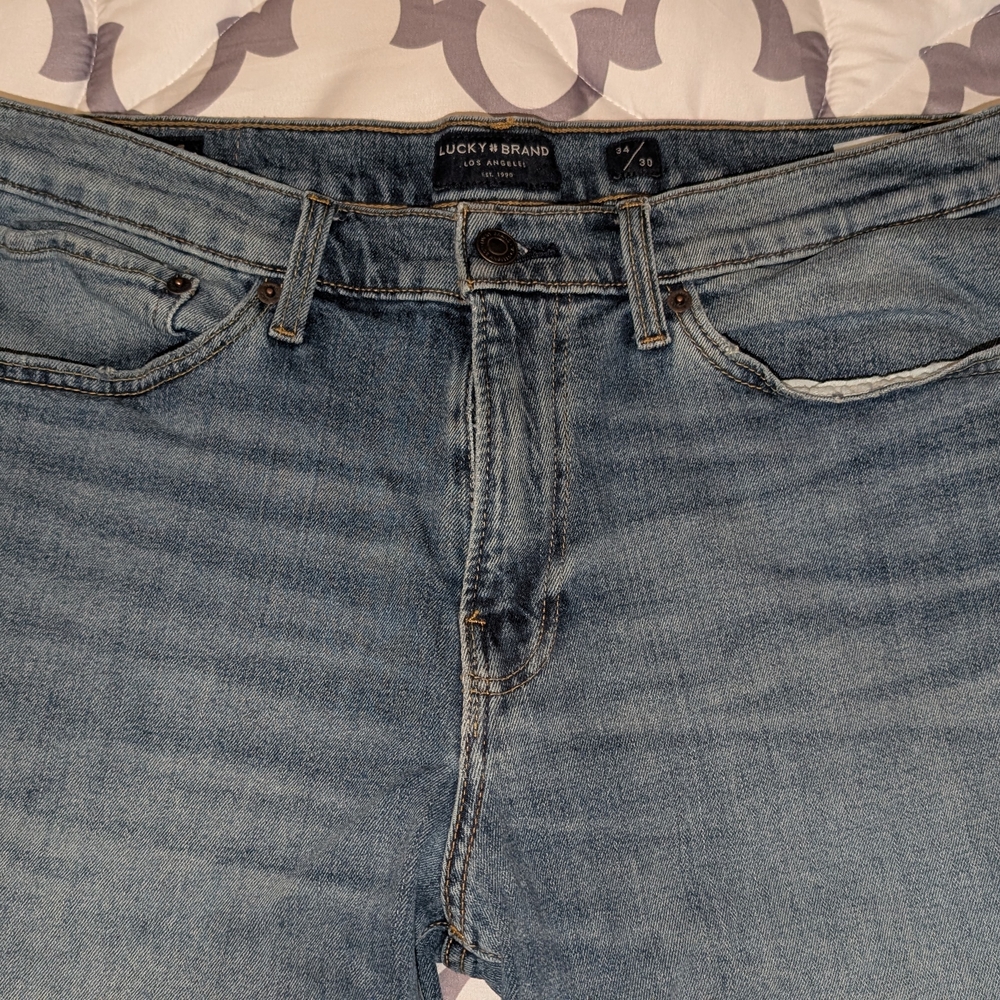 Lucky Brand Women's Light Blue Straight Leg Jeans